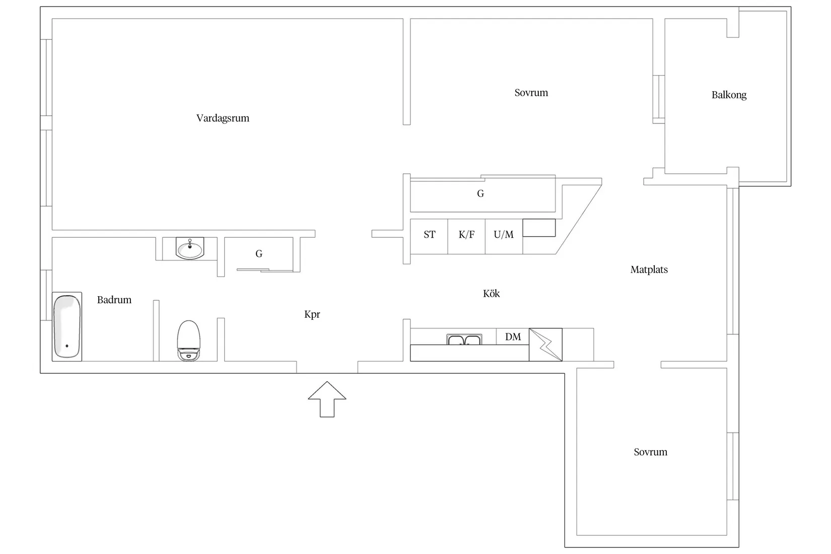 Bostadsrätt, Umeågatan 4C, Rosengården, Helsingborg