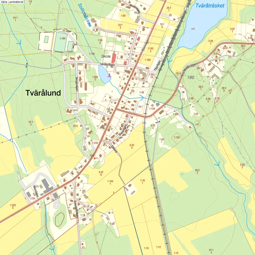 Villa, Sveavägen 16, Tvärålund, Vindeln