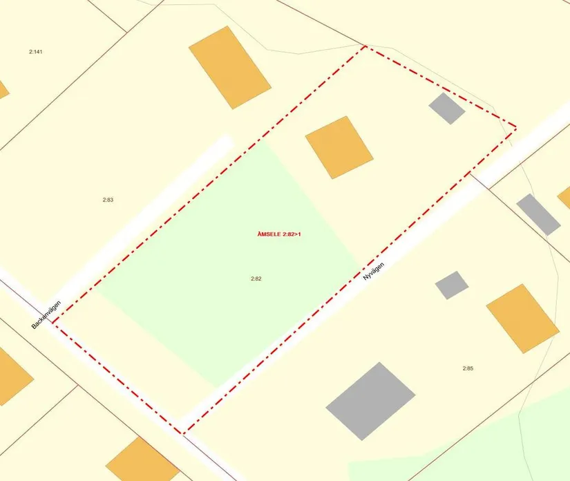 Villa, Nyvägen 8, Åmsele, Vindeln