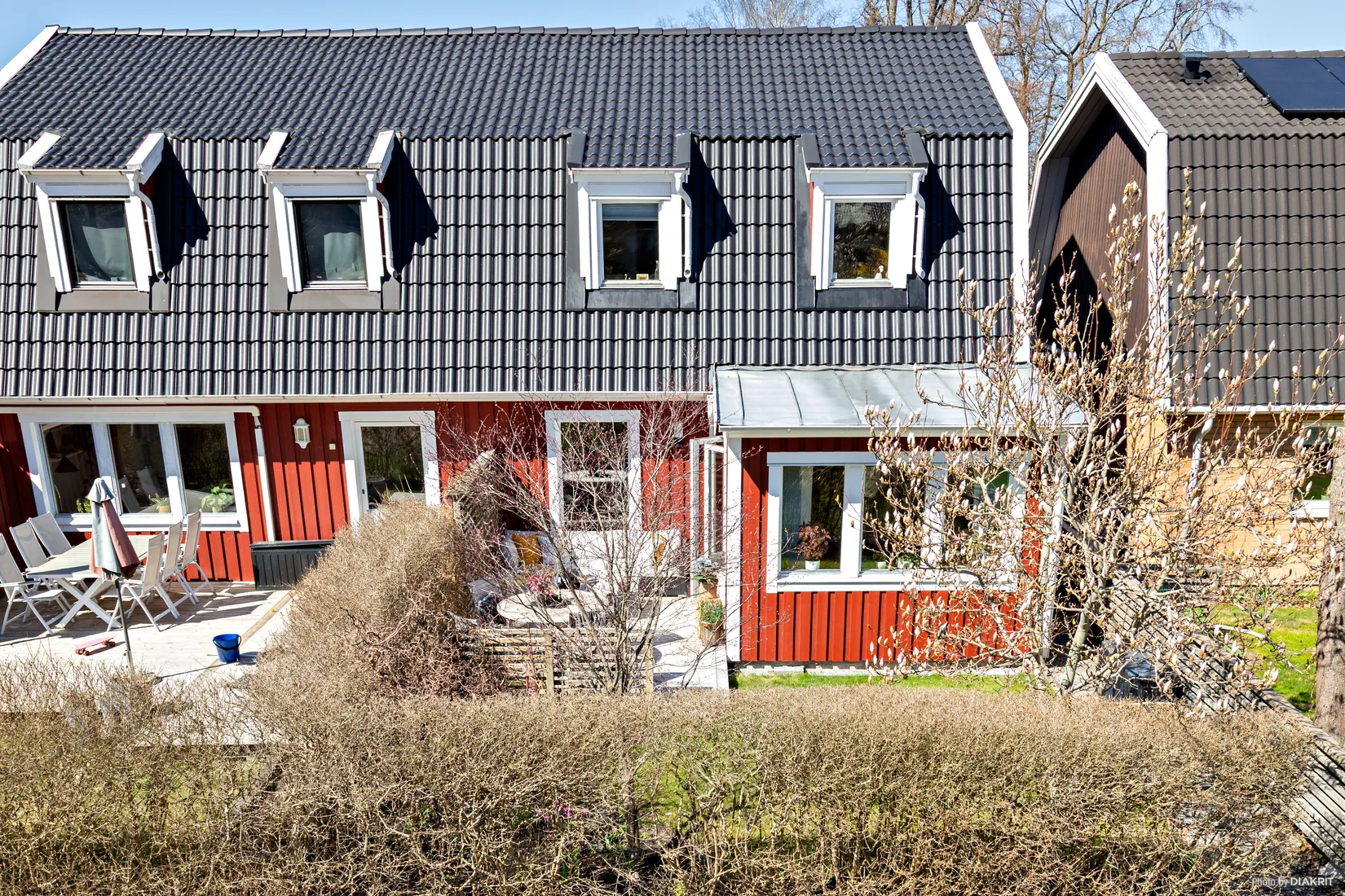 Villa, Radhus, Tomtebergsvägen 37, Södra Lerum, Lerum