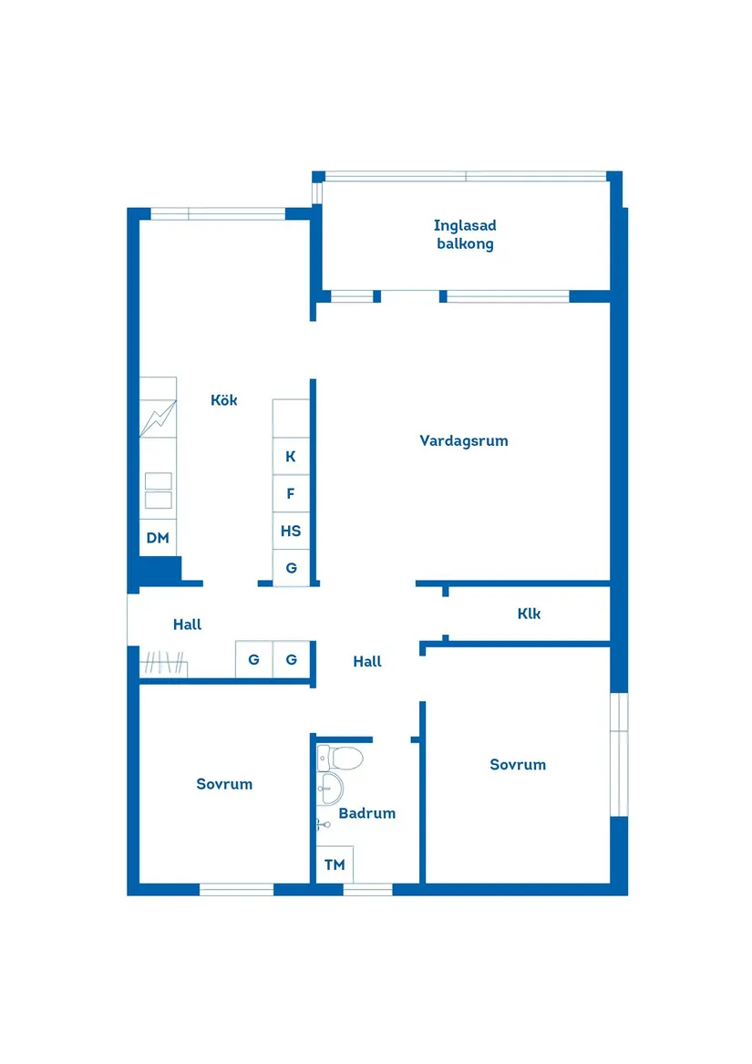Bostadsrätt, Hyttgatan 70A, Centralt, Falun