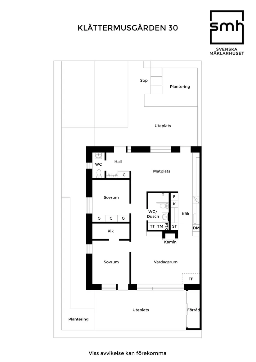 Villa, Radhus, Klättermusgården 30, Västra Fäladen, Landskrona