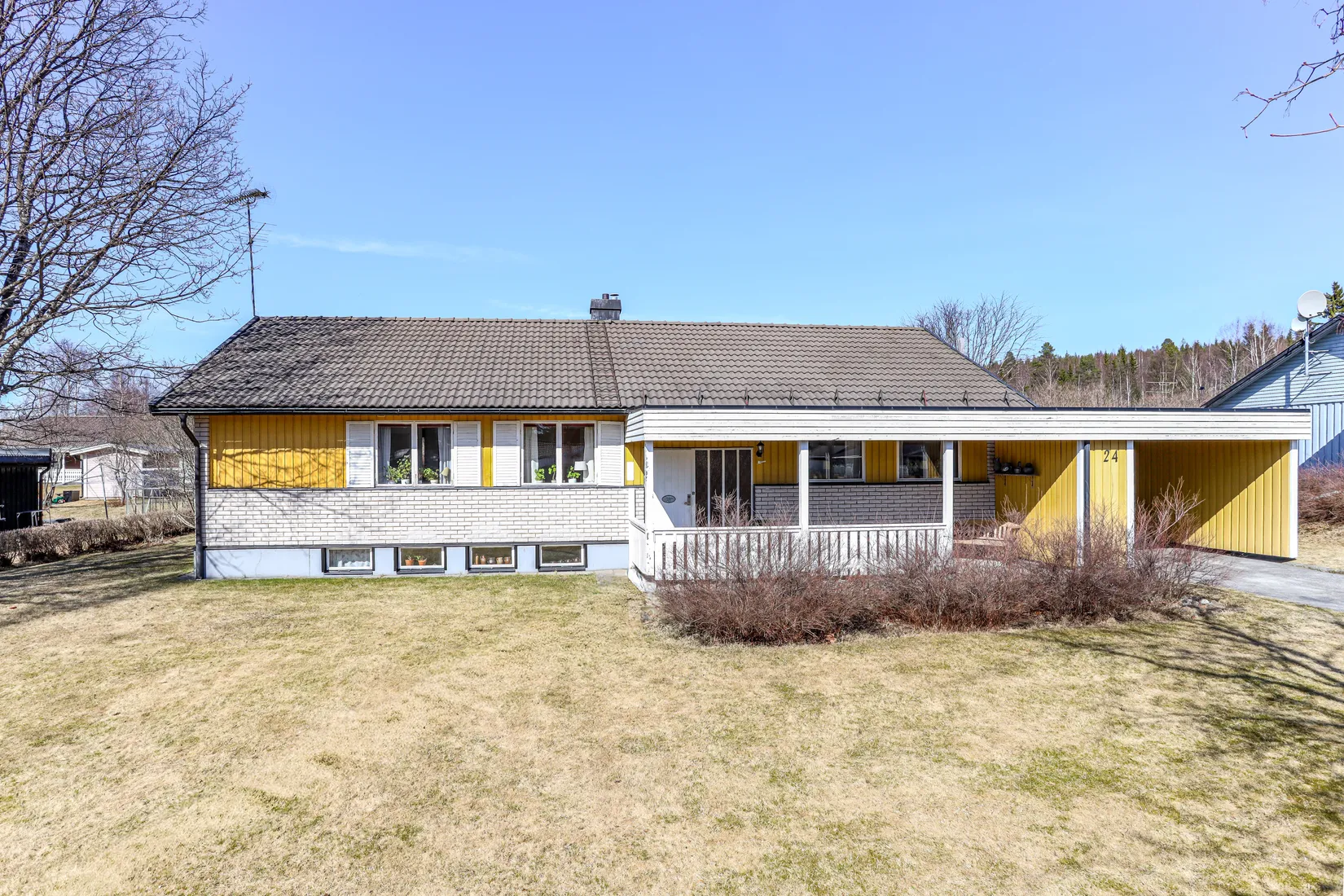 Villa, Granvägen 24, Vindeln