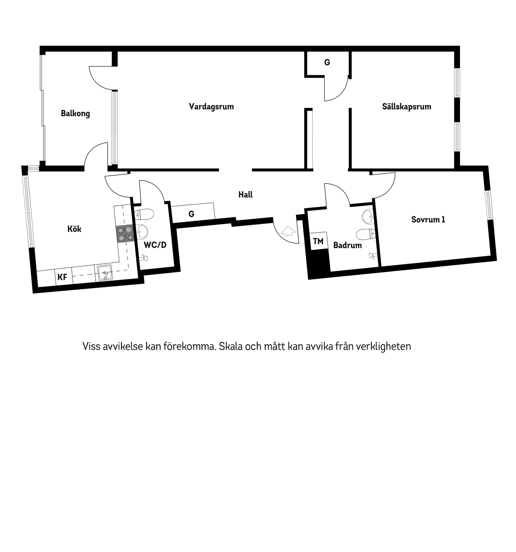 Bostadsrätt, Larsbergsvägen 35, 1 tr, Larsberg, Lidingö