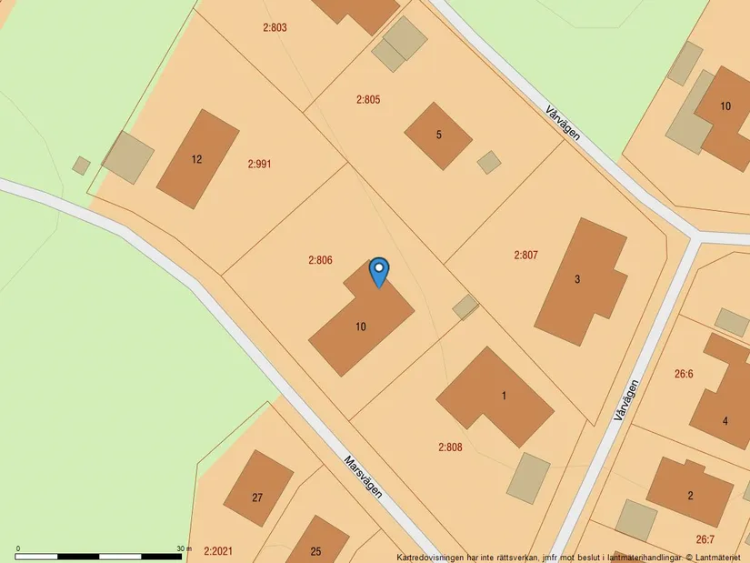 Villa, Marsvägen 10, Jakobsberg, Järfälla