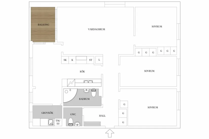 Bostadsrätt, Sergeantgatan 8, Röda Höja, Malmö