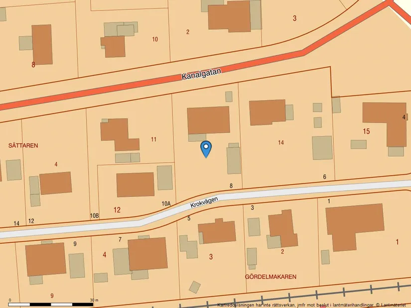 Villa, Krokvägen 8, Kulltorp, Kristianstad