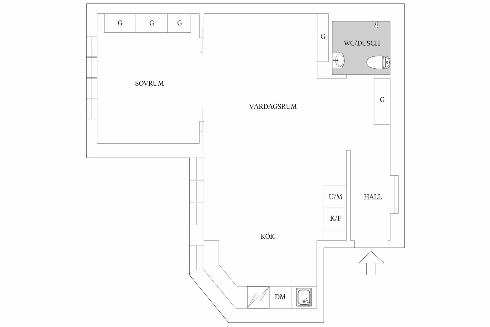 Bostadsrätt, Pontonjärgatan 20, Kungsholmen - Norr Mälarstrand, Stockholm