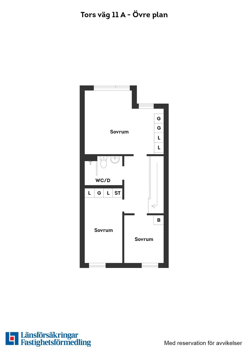 Bostadsrätt, Radhus, Tors väg 11 A, Allarp, Laholm