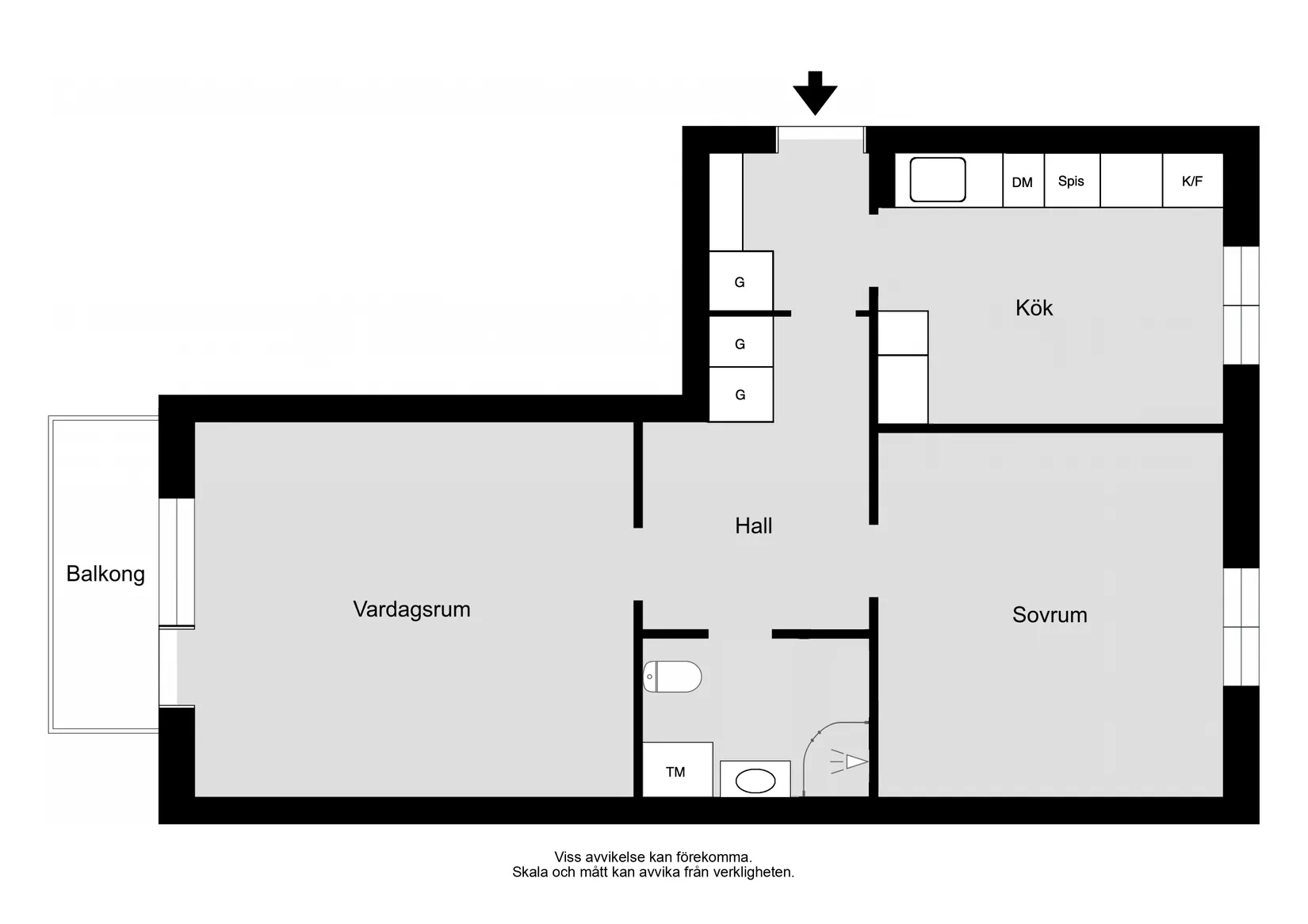 Bostadsrätt, Vaksalagatan 42B, Fålhagen, Uppsala