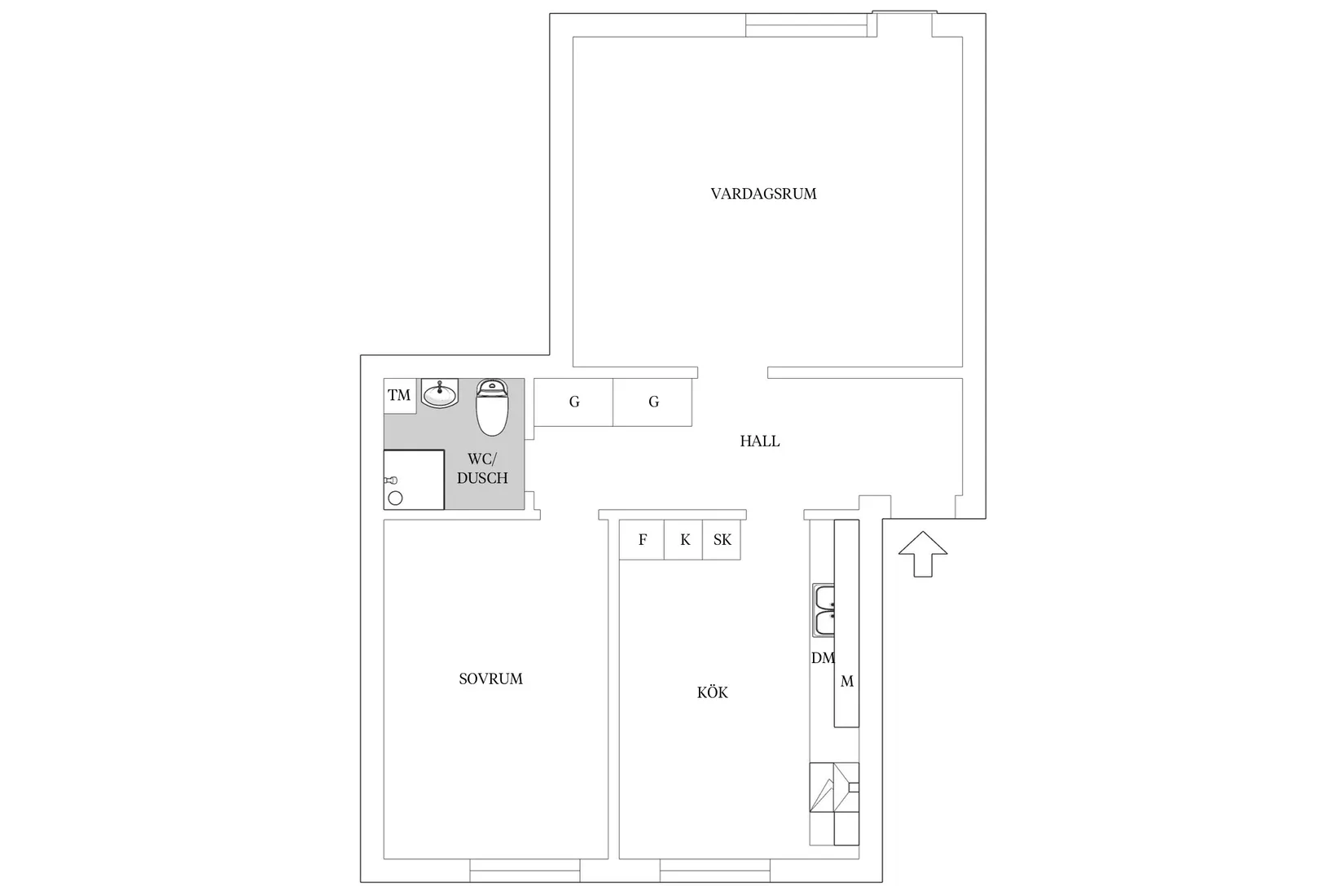 Bostadsrätt, Skolvägen 8C, Mölnlycke - Centrum, Härryda