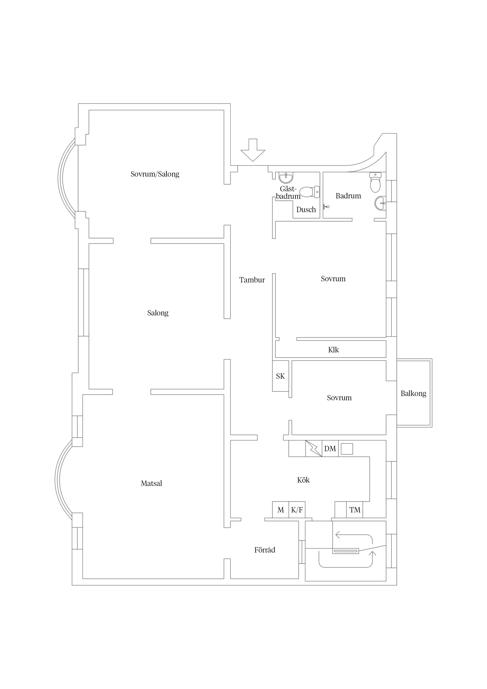 Bostadsrätt, Regementsgatan 74, Slottsstaden/Ribersborg, Malmö