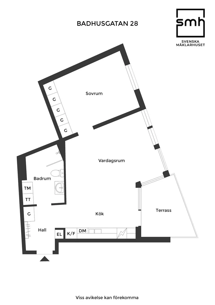 Bostadsrätt, Badhusgatan 28, Nyhamn, Landskrona