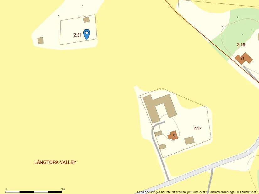 Villa, Gård/Skog, Långtora-Vallby 6, Långtora, Enköping