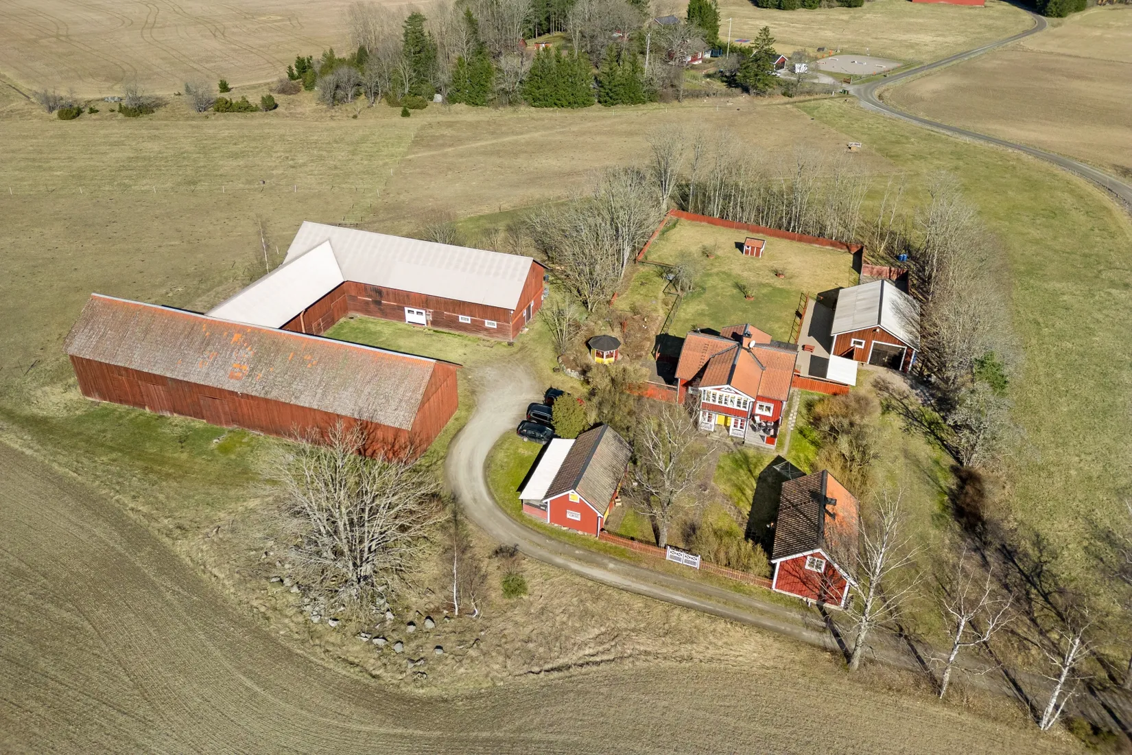 Villa, Gård/Skog, Långtora-Vallby 6, Långtora, Enköping