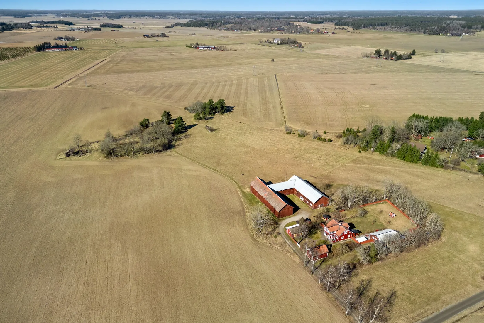 Villa, Gård/Skog, Långtora-Vallby 6, Långtora, Enköping