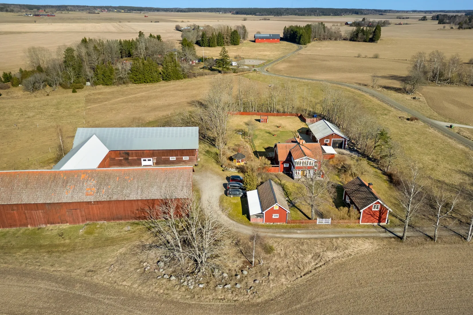 Villa, Gård/Skog, Långtora-Vallby 6, Långtora, Enköping