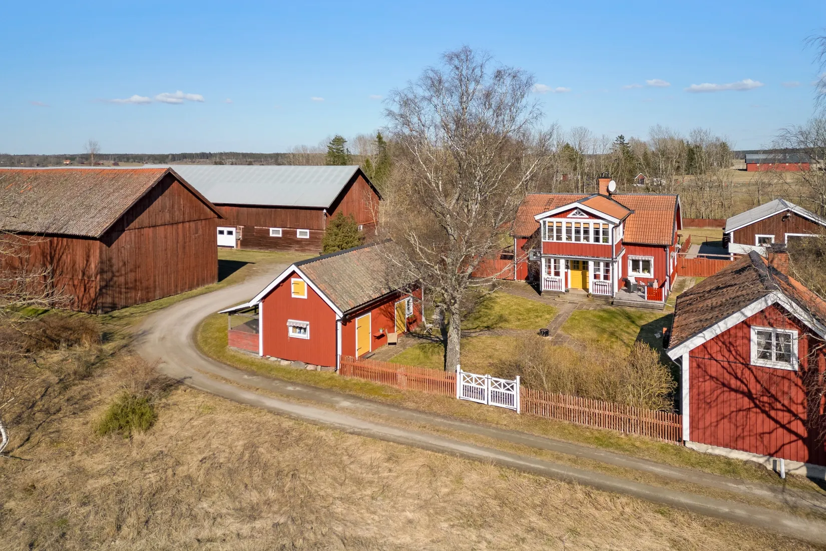 Villa, Gård/Skog, Långtora-Vallby 6, Långtora, Enköping