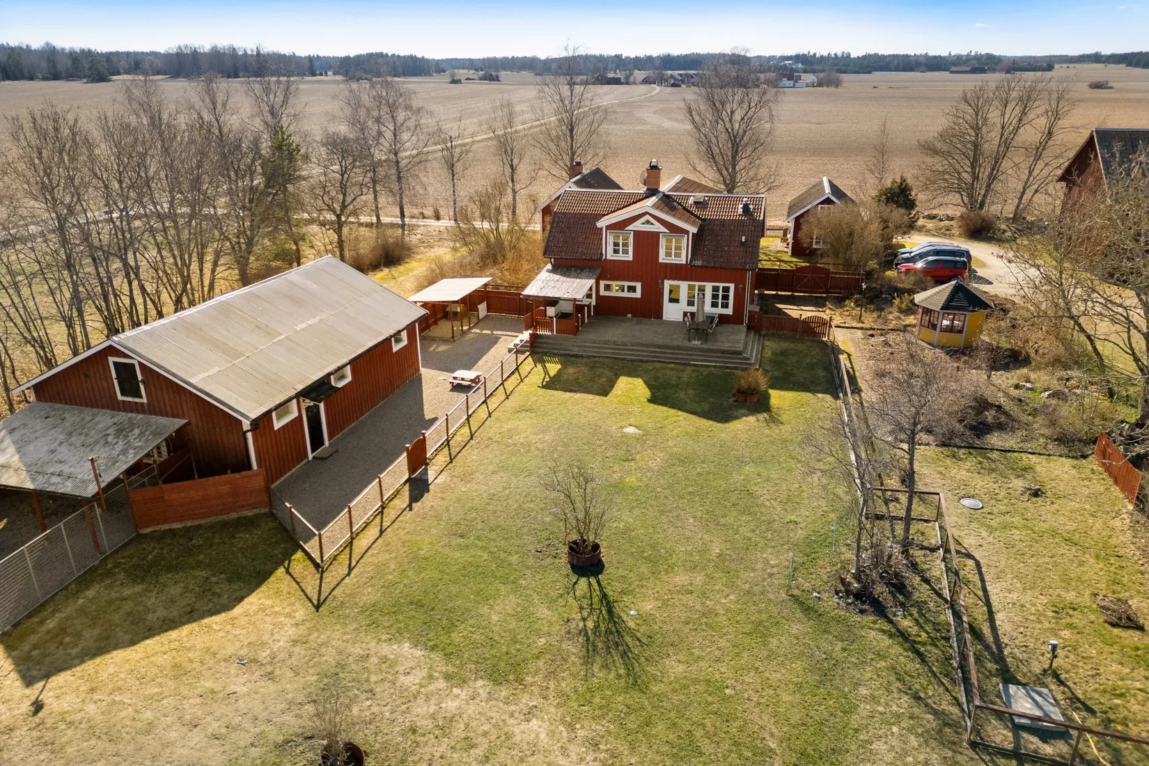 Villa, Gård/Skog, Långtora-Vallby 6, Långtora, Enköping