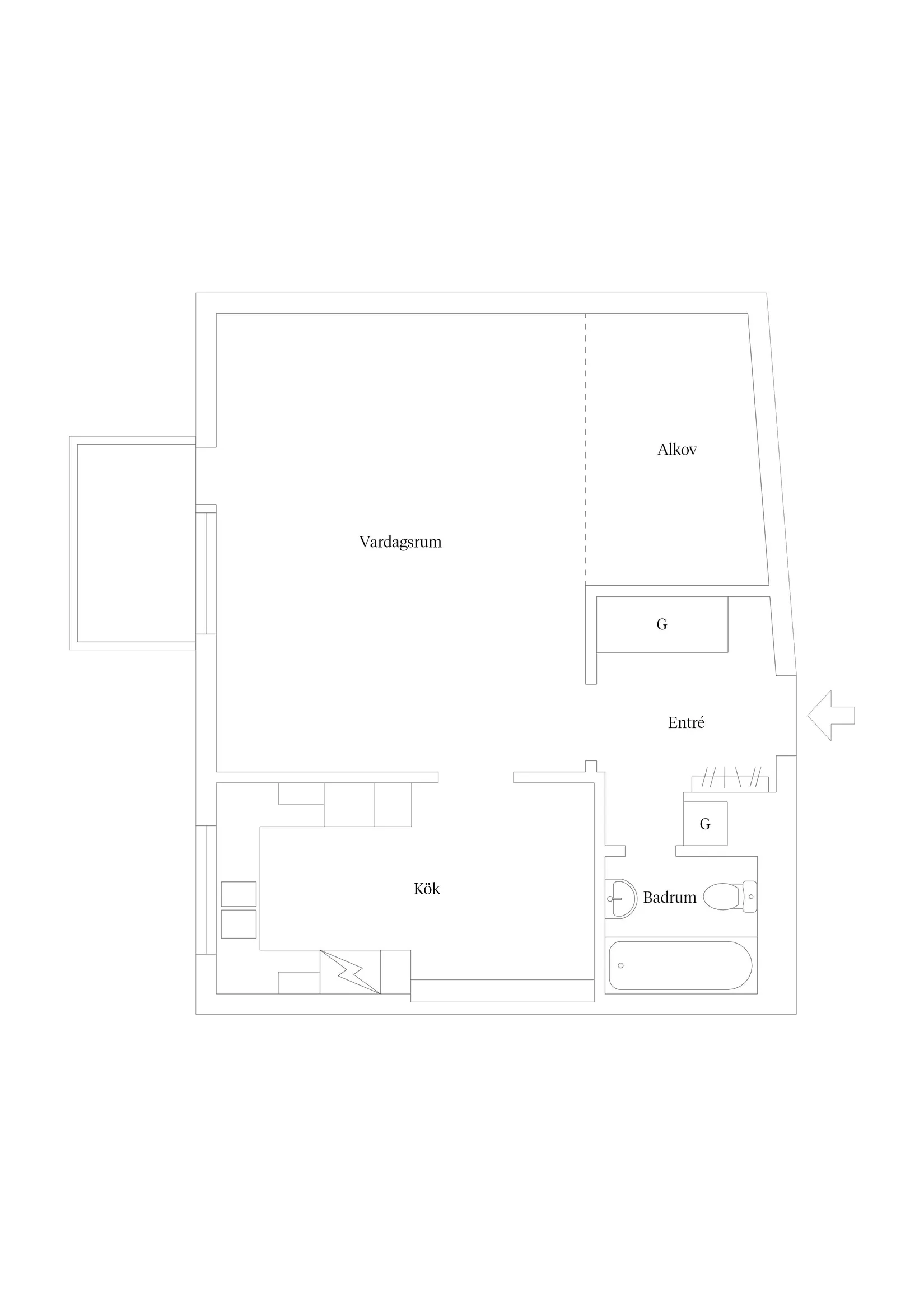 Bostadsrätt, Tiundagatan 49, Luthagen - Stabby, Uppsala