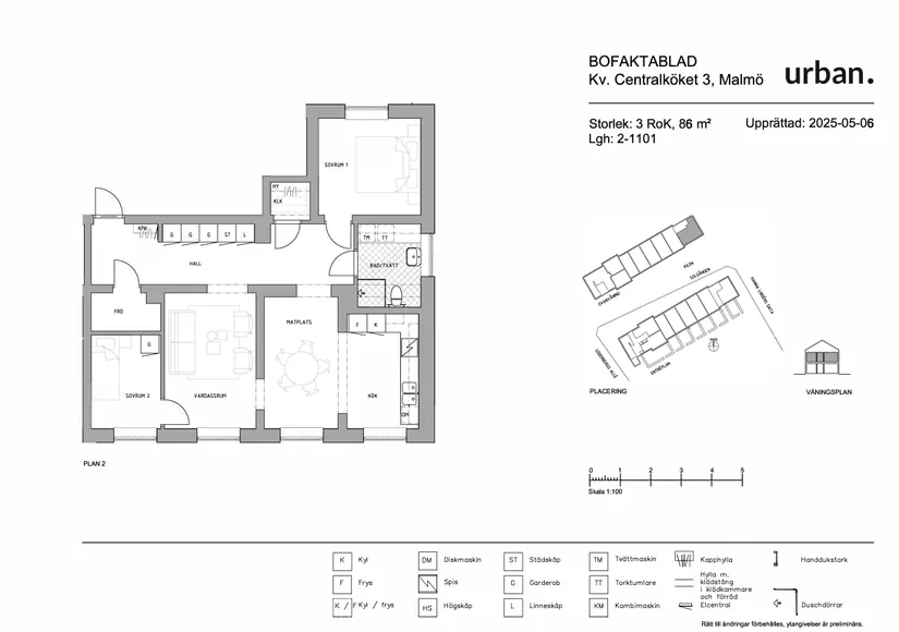 Bostadsrätt, Solgången 3, Segevång, Malmö