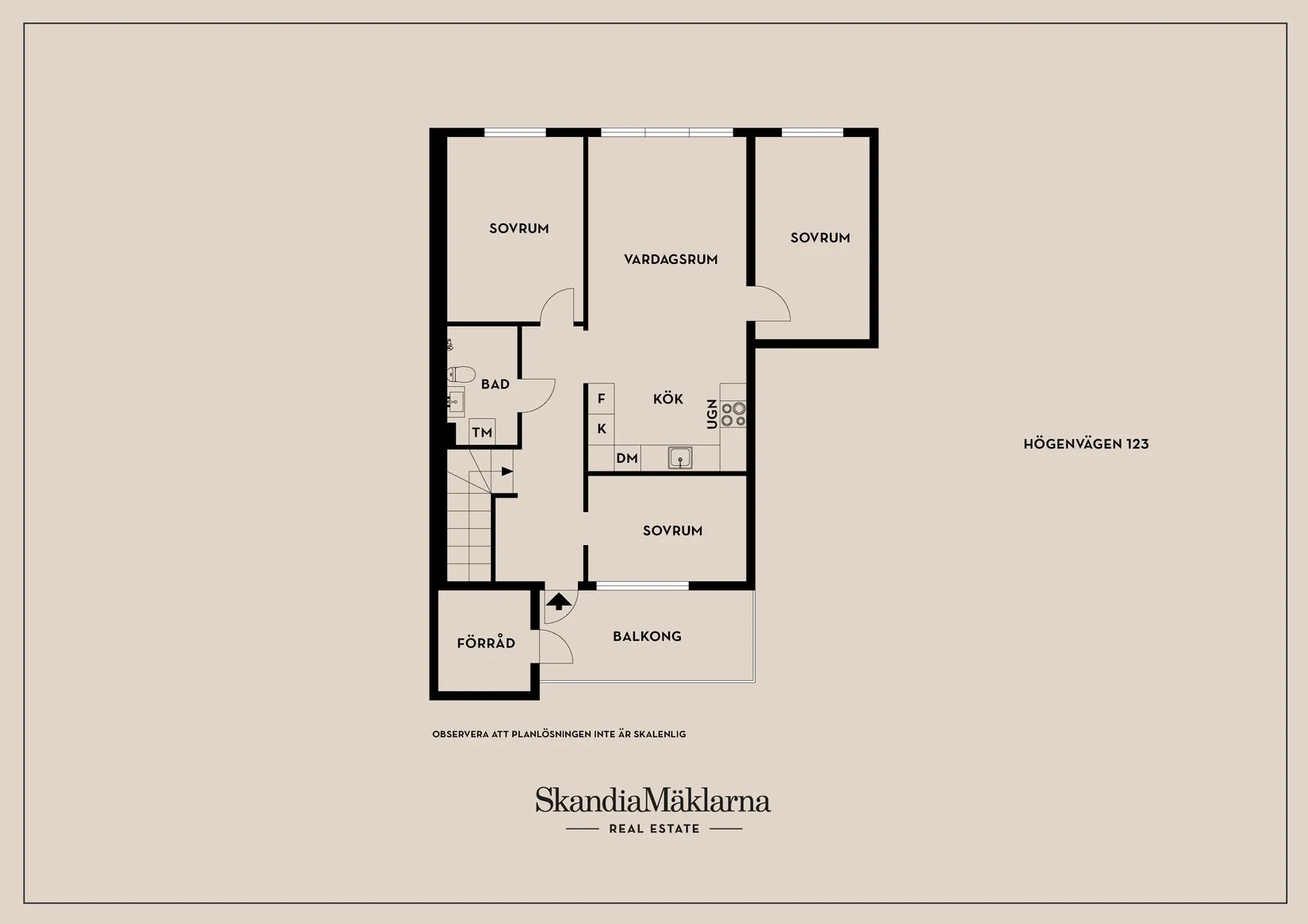 Bostadsrätt, Högenvägen 123, Mölndal