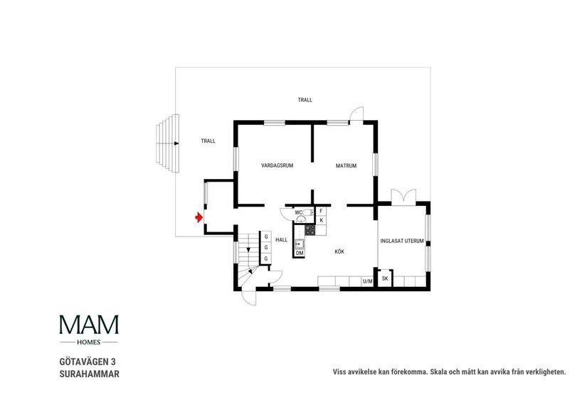 Villa, Götavägen 3, Surahammar