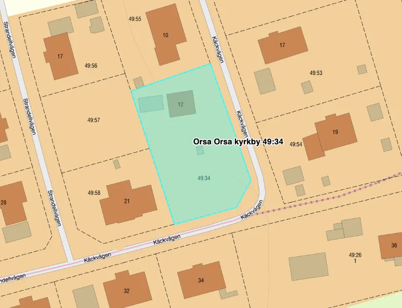 Villa, Käckvägen 12, Orsa