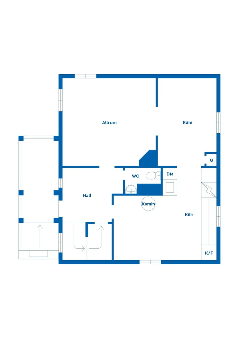 Villa, Käckvägen 12, Orsa