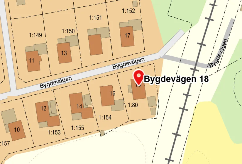 Villa, Bygdevägen 18, Forsby, Gävle