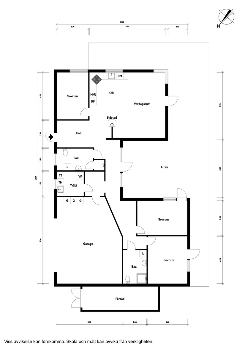 Villa, Ingmans väg 12, Ammenäs, Uddevalla