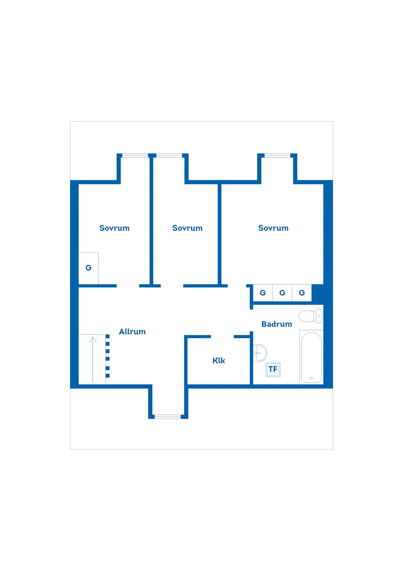 Villa, Radhus, Klarinettgatan 16, Gånsviksdalen, Härnösand