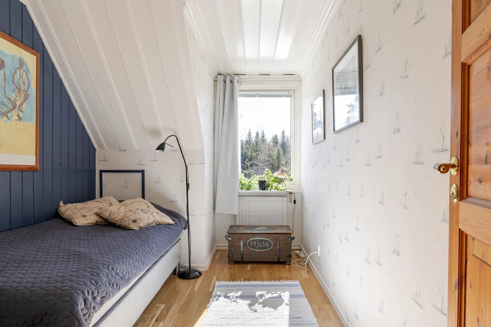 Villa, Radhus, Klarinettgatan 16, Gånsviksdalen, Härnösand