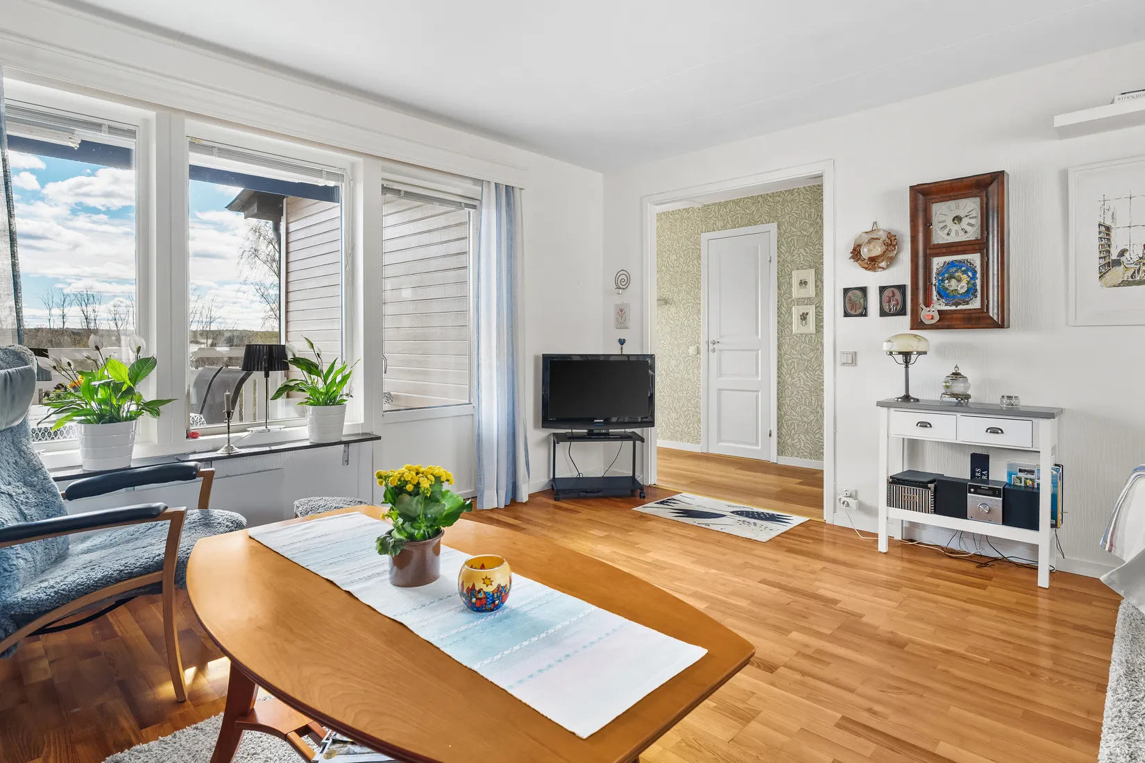 Radhus, Visthusvägen 10, Klockarberget, Sundsvall