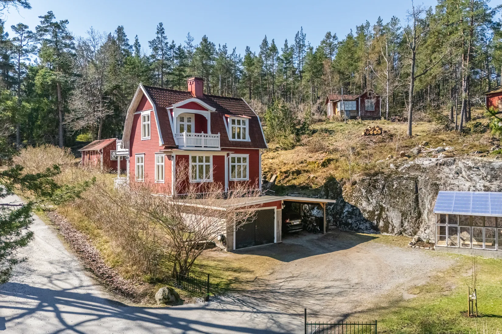 Villa, Vargdalsvägen 2, Hasseludden, Nacka