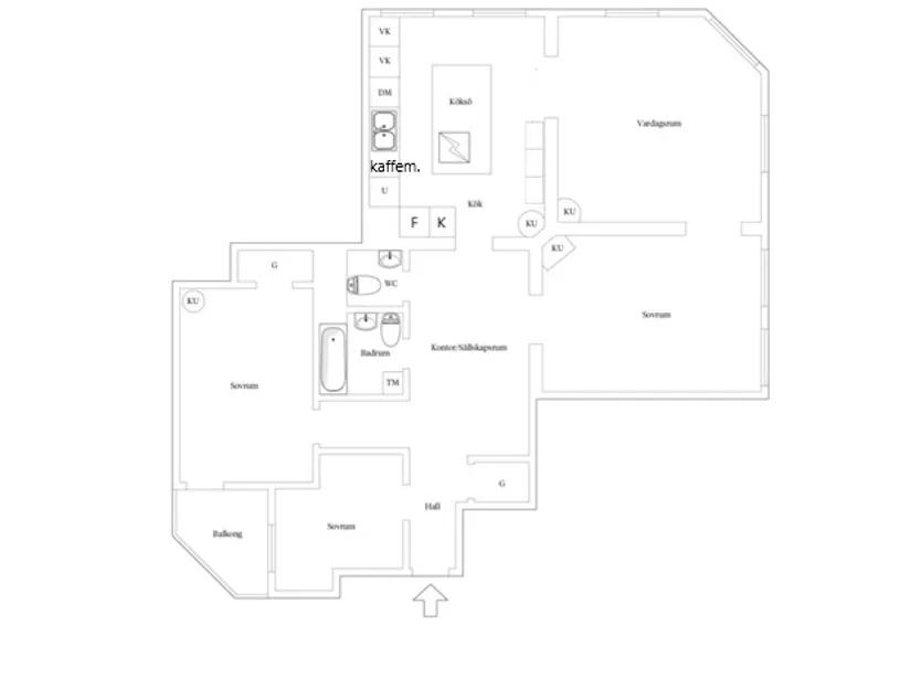 Bostadsrätt, Kungsholmsgatan 24, Kungsholmen - Rådhuset, Stockholm