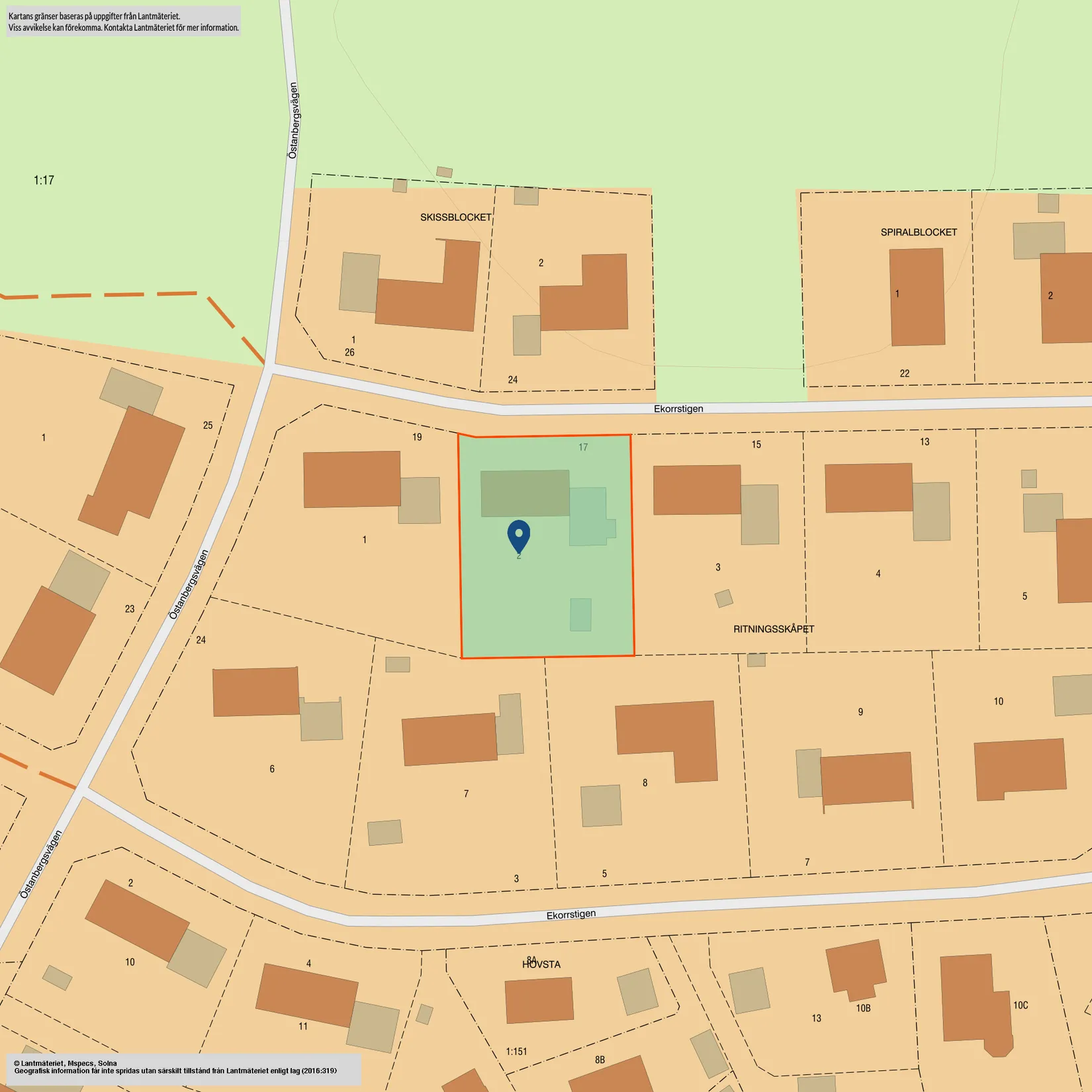 Villa, Ekorrstigen 17, Lillån, Örebro