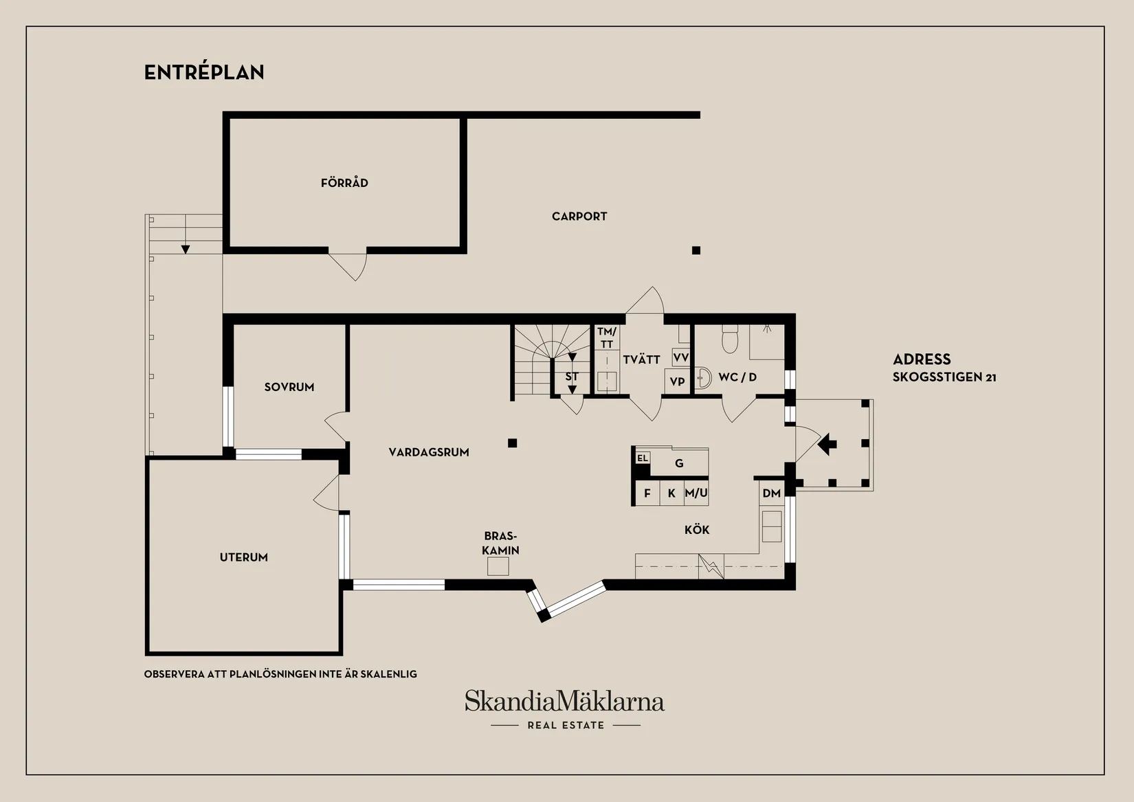 Villa, Skogsstigen 21, Skogsstigen, Trosa