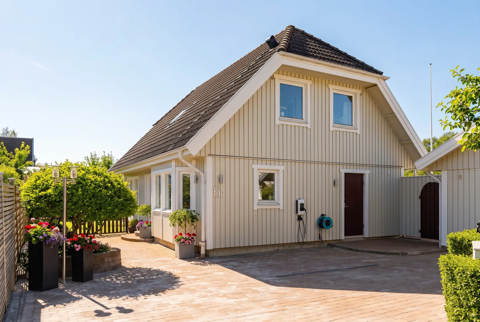 Villa, Vångagatan 6D, Eskilsminne, Helsingborg