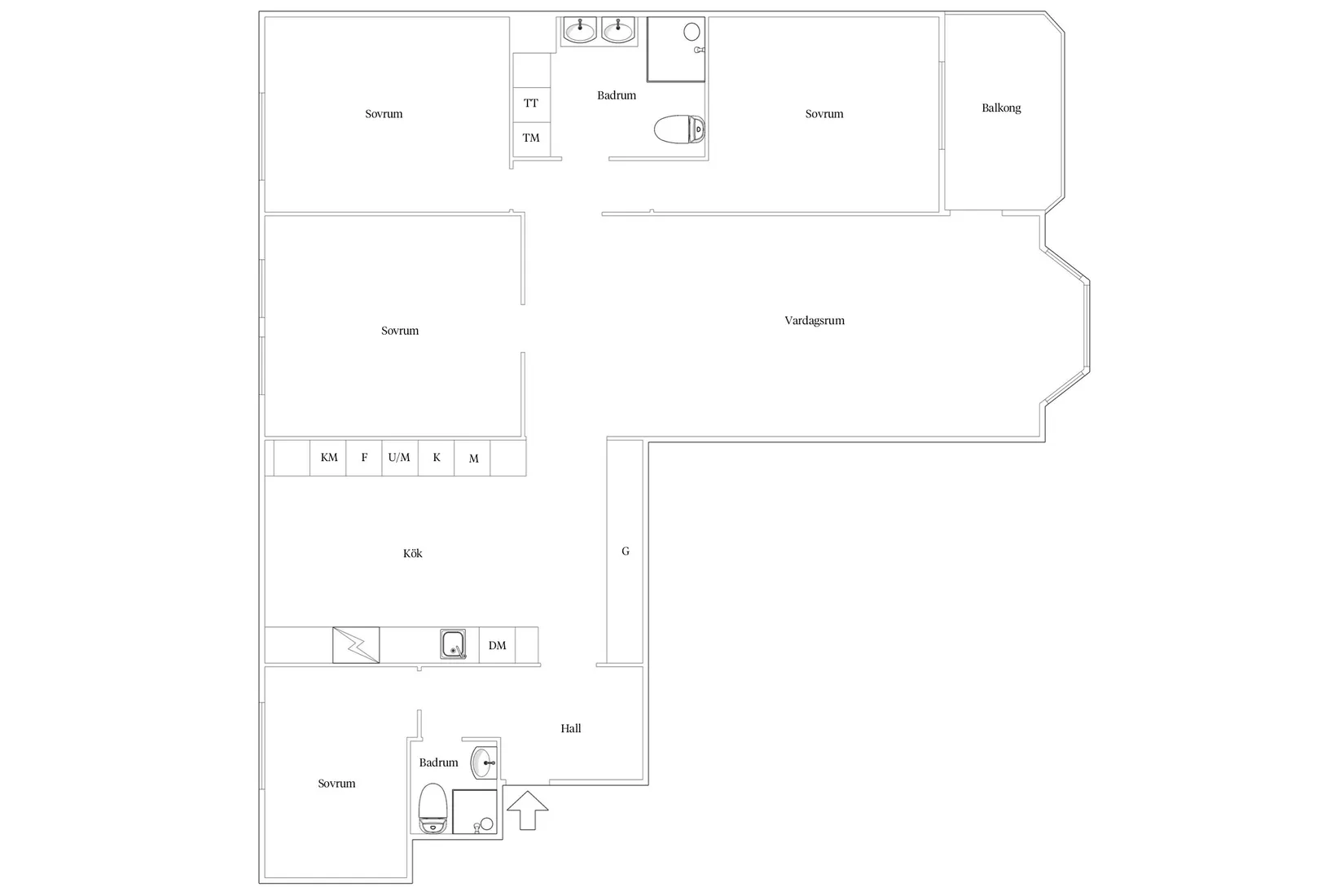 Bostadsrätt, Majorsgatan 16, Centrum, Malmö