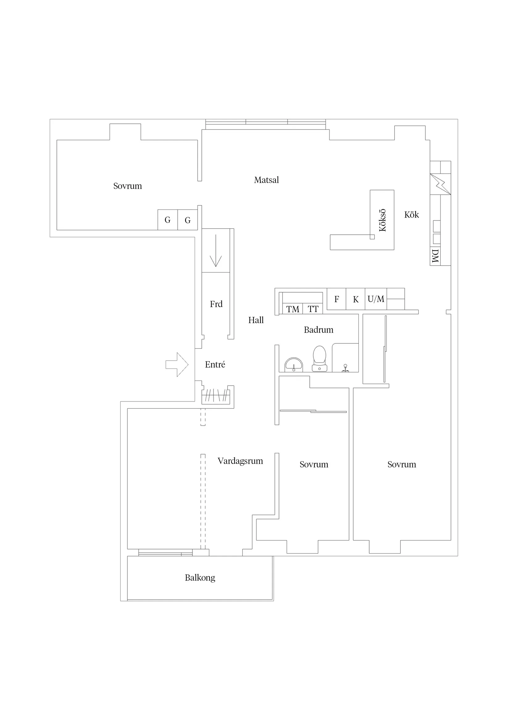 Bostadsrätt, Sollentunavägen 132B, Sollentuna Centrum, Sollentuna