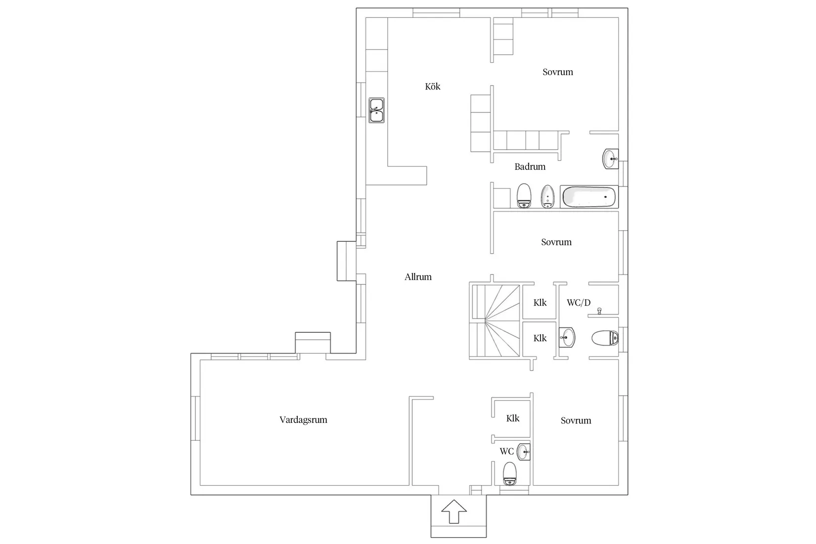 Villa, Badstigen 5, Persudde, Tyresö