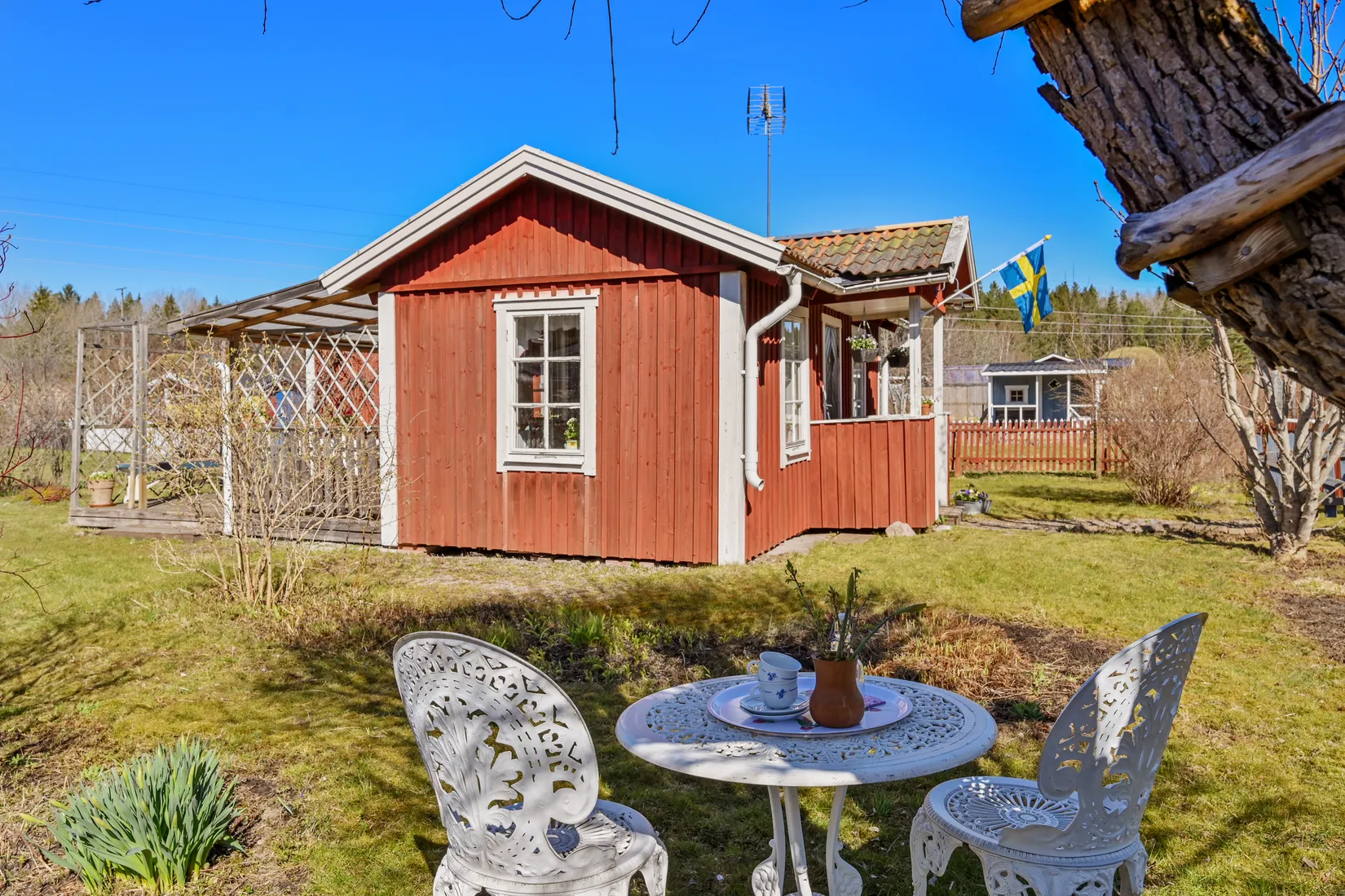 Fritidshus, Vaxmyra kolonistuga nr 93, Runby, Upplands Väsby