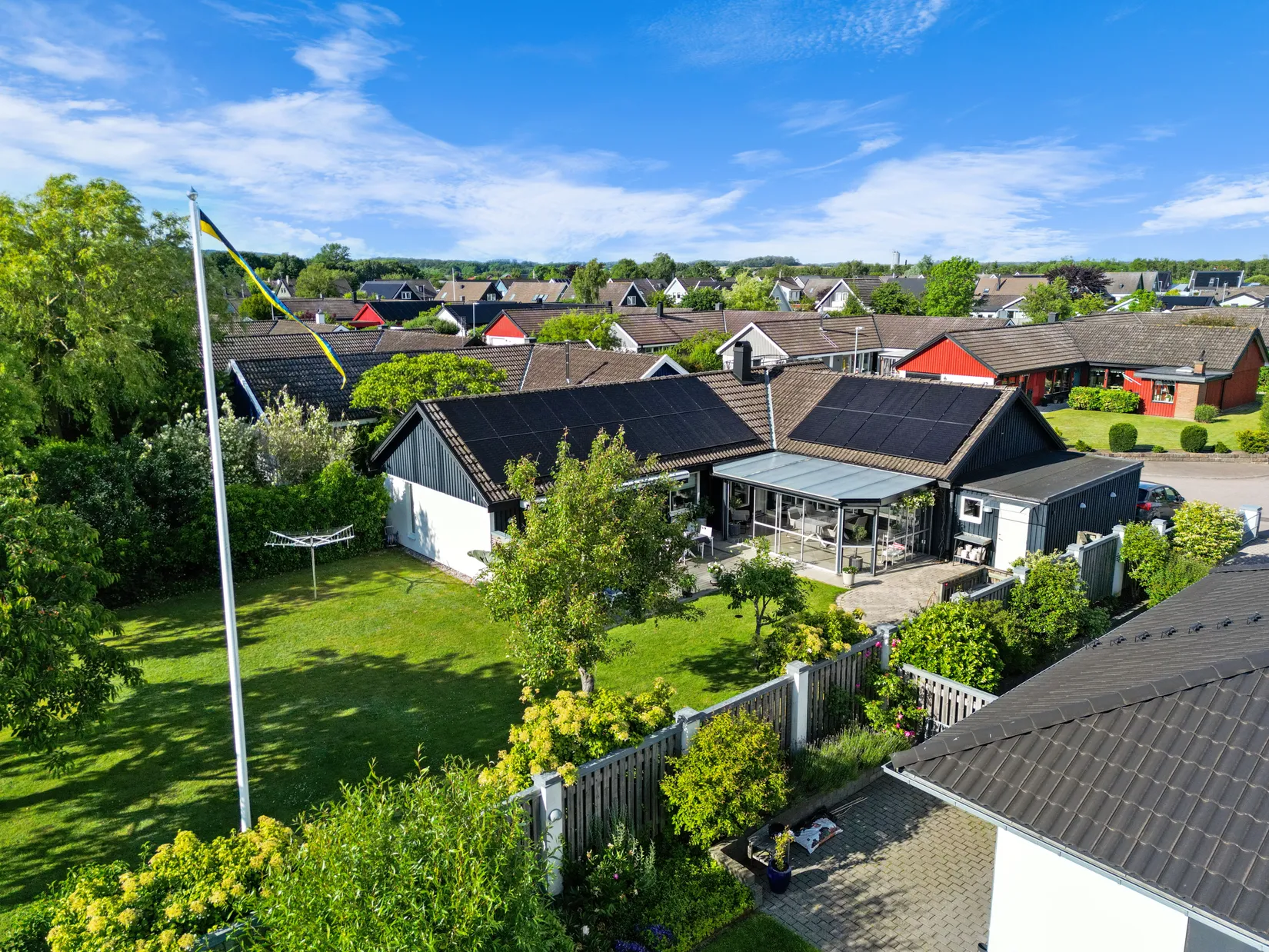 Villa, Radhus, Sandskäddevägen 20, Nyhamnsläge, Höganäs