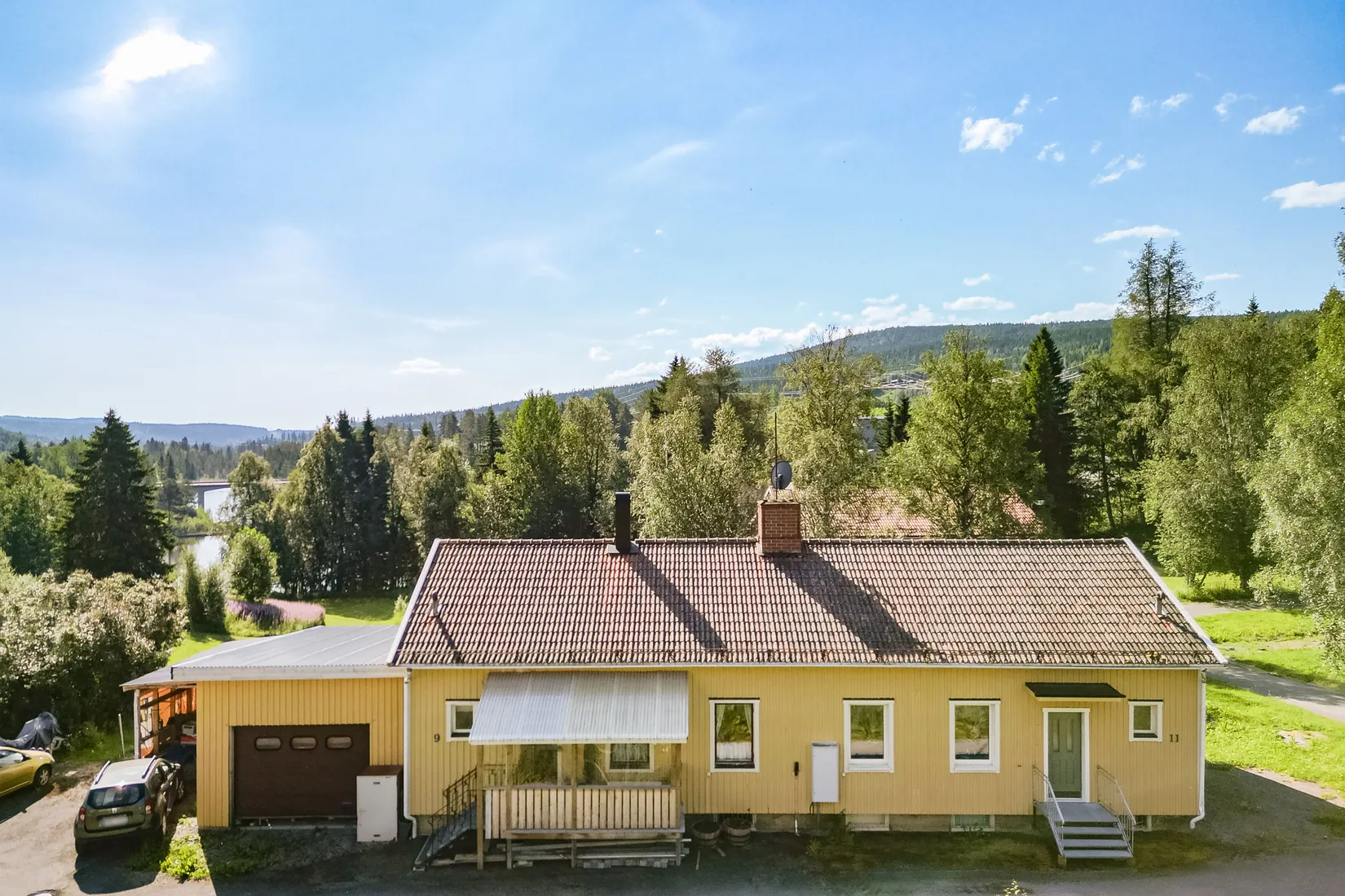 Villa, Radhus, Tallbacksvägen 9, Järpen, Åre