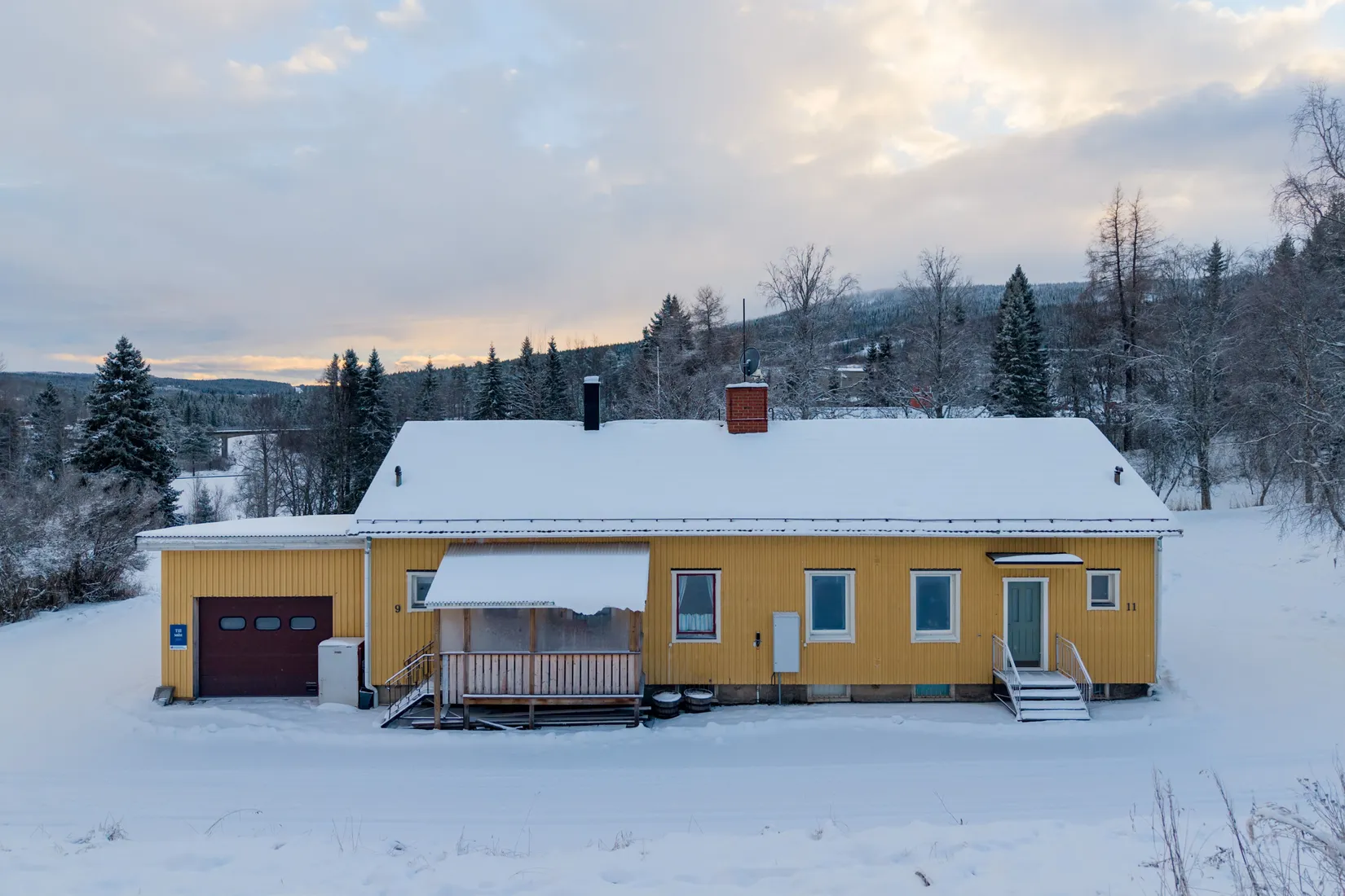 Villa, Radhus, Tallbacksvägen 9, Järpen, Åre