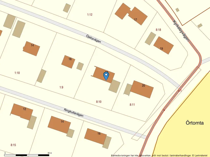 Villa, Öjebyvägen 18, Örtomta, Linköping