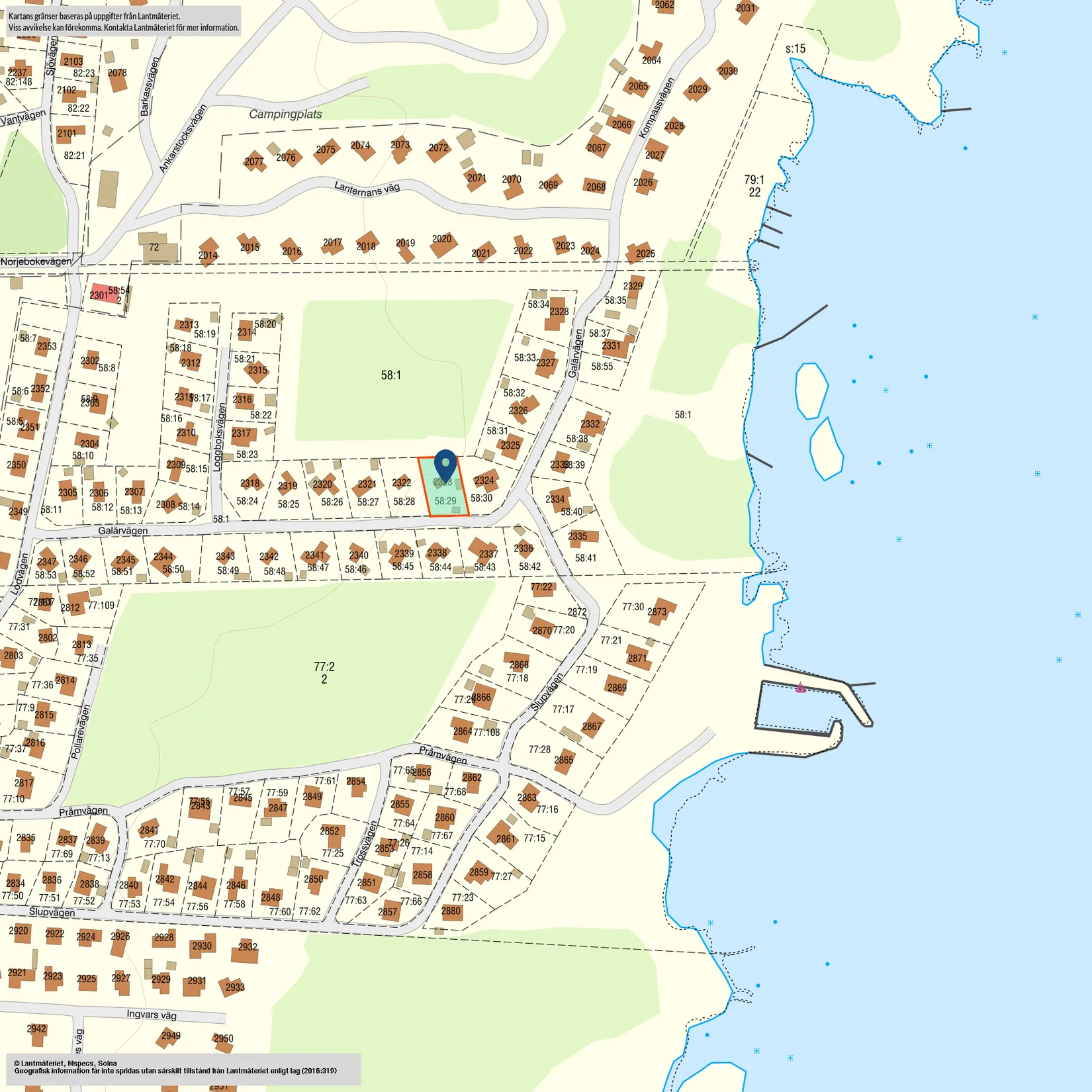 Fritidshus, Galärvägen 2323, Norje-Boke, Sölvesborg
