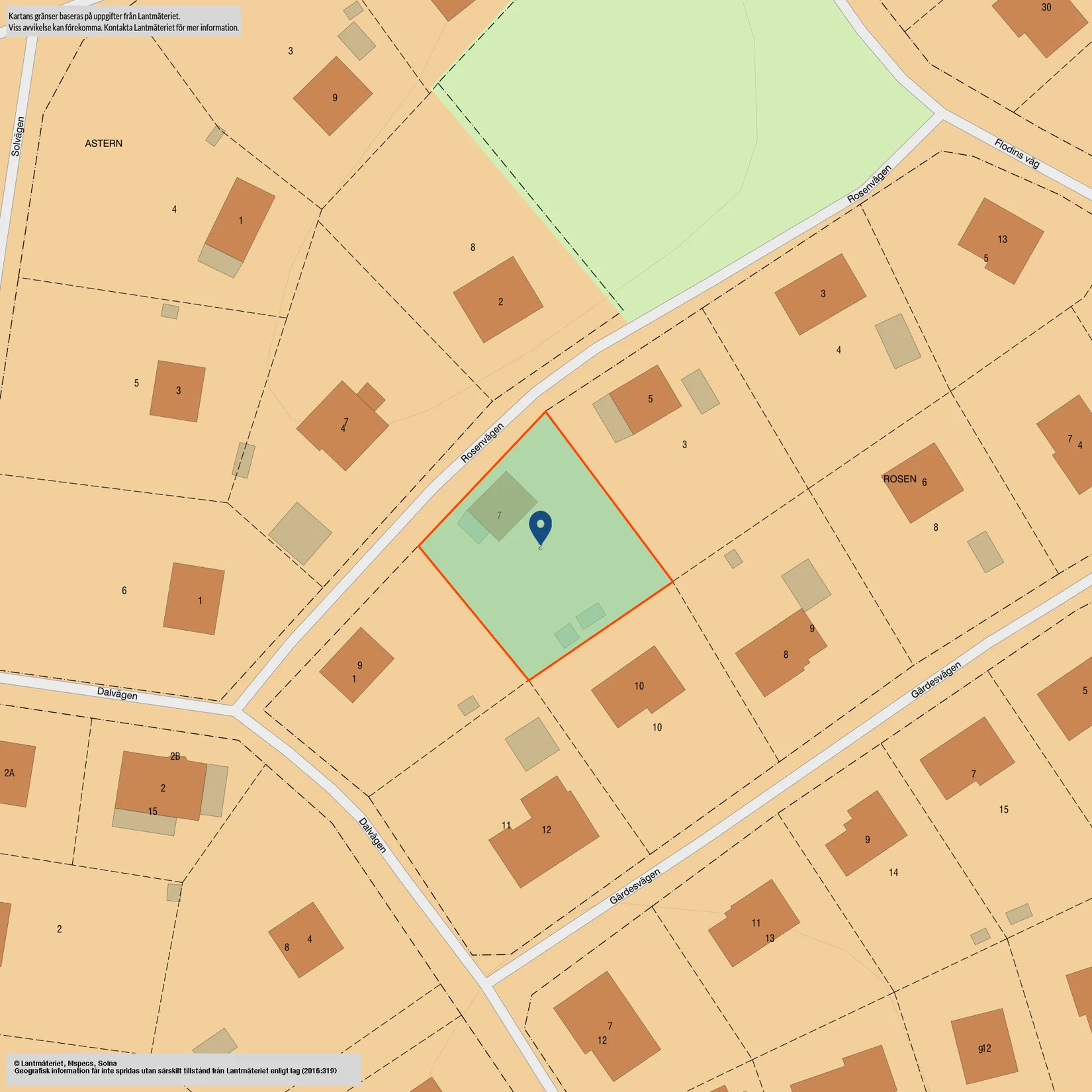 Villa, Rosenvägen 7, Abborrberget, Strängnäs