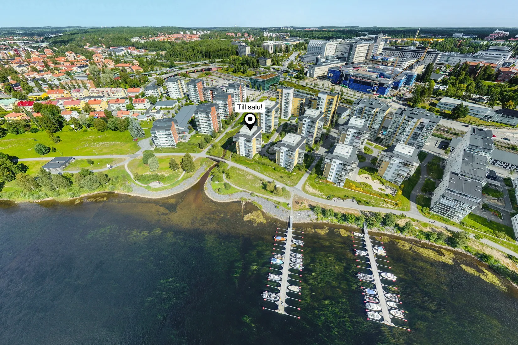 Bostadsrätt, Hoppets Gränd 6, Öbacka Strand, Umeå